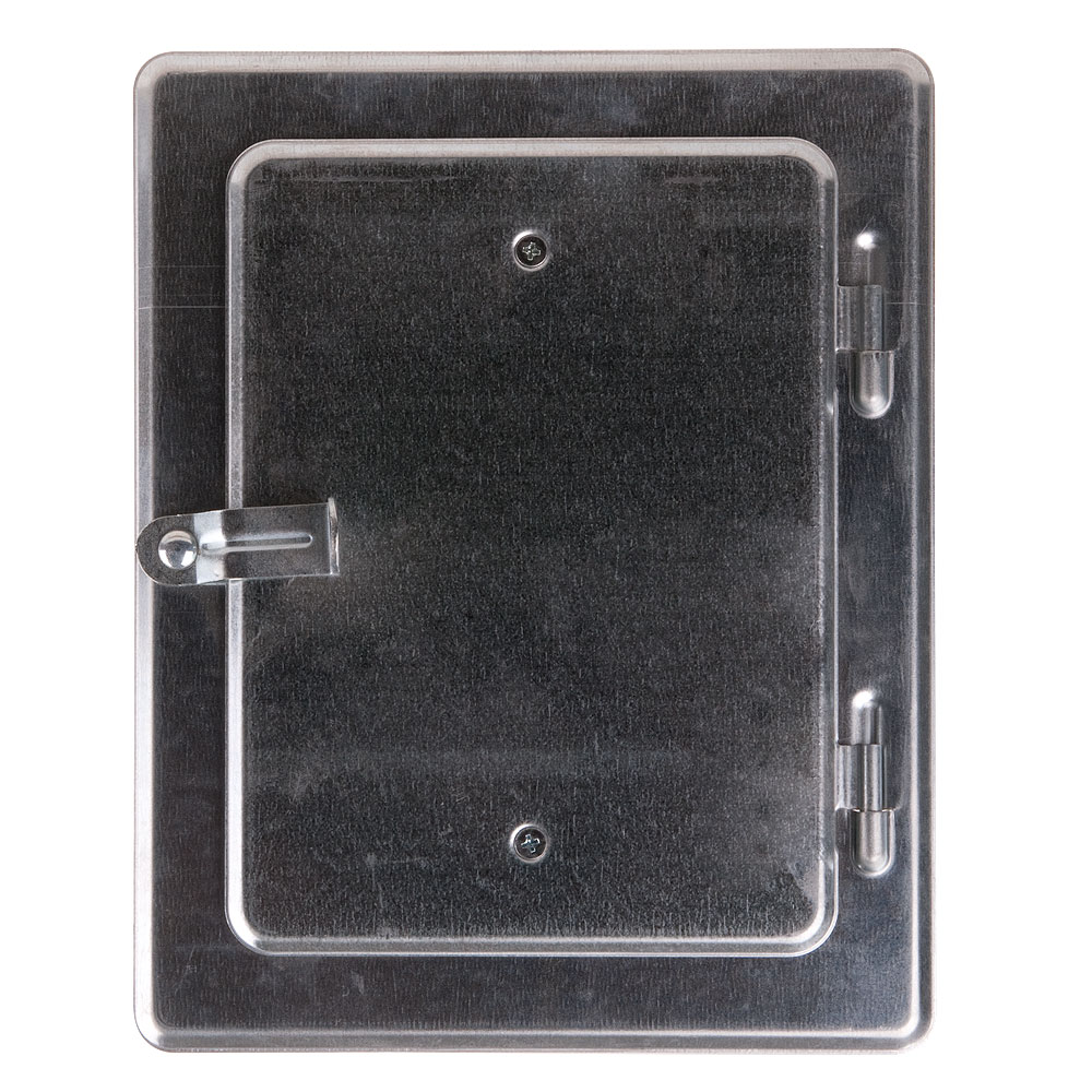 Verschlussdeckel für Schornstein Öffnungen mit 100 bis 160mm Ø verzinkt 