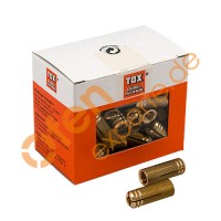 TOX Messing-Spreizdübel MSD M8x28 - 50 Stück/Karton