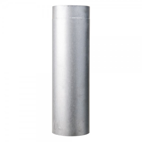 Rohr, zylindrisch, eingezogen, gefalzt, 130/500 mm