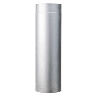 Rohr, zylindrisch, eingezogen, gefalzt, 130/500 mm